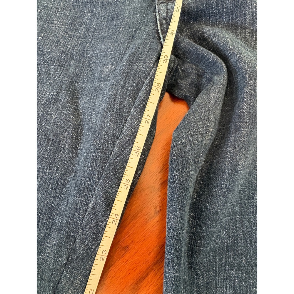 Pilcro and the Letterpress Slim Boyfriend Jeans Dark Wash Blue Denim Size 25 NWT - Picture 7 of 8